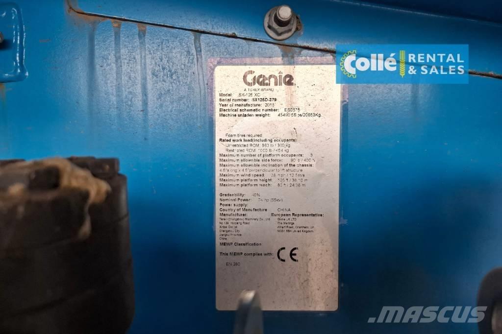 Genie SX 125XC | 2018 관절형 전동이동 리프트