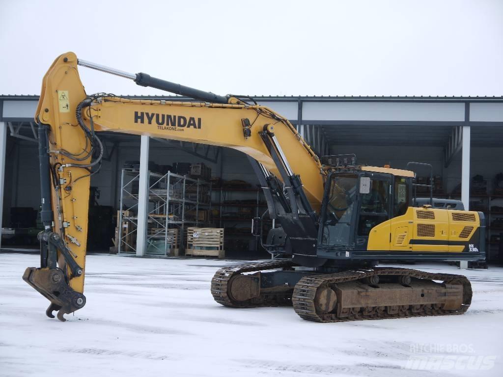 Hyundai HX 330 L 대형 굴삭기 29톤 이상
