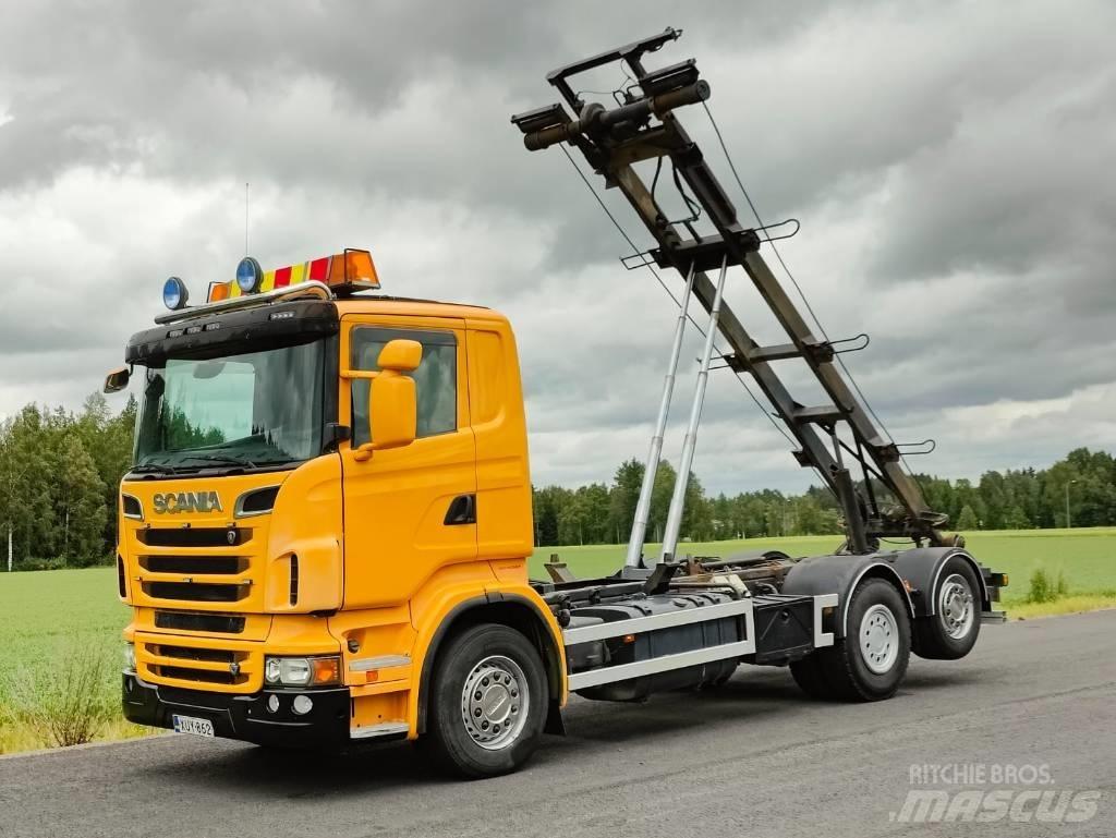 Scania R 500 케이블 리프트 탈착식 트럭