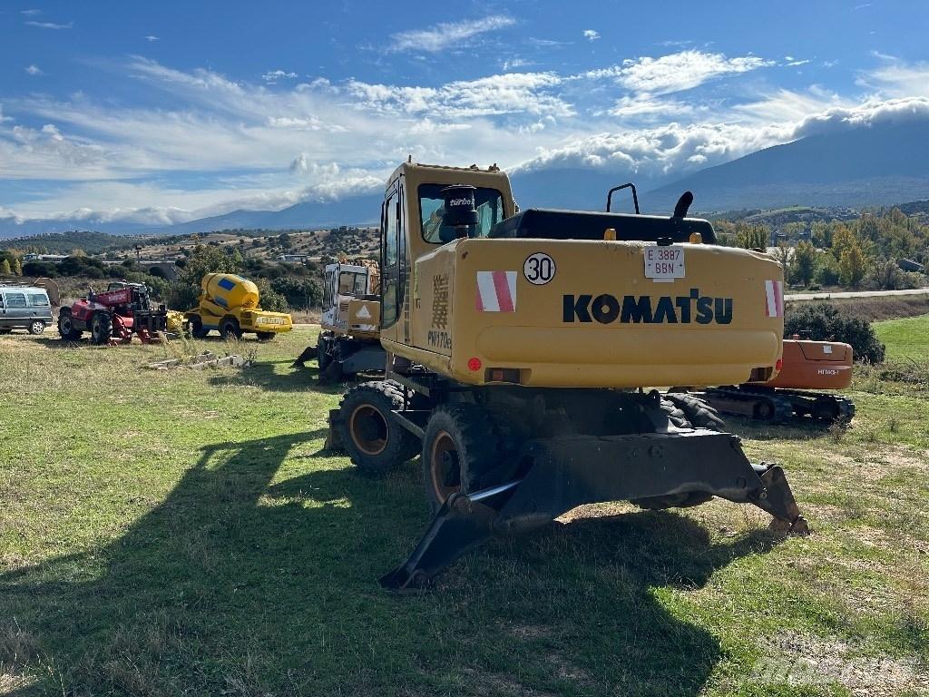 Komatsu PW 170-6  휠 굴삭기