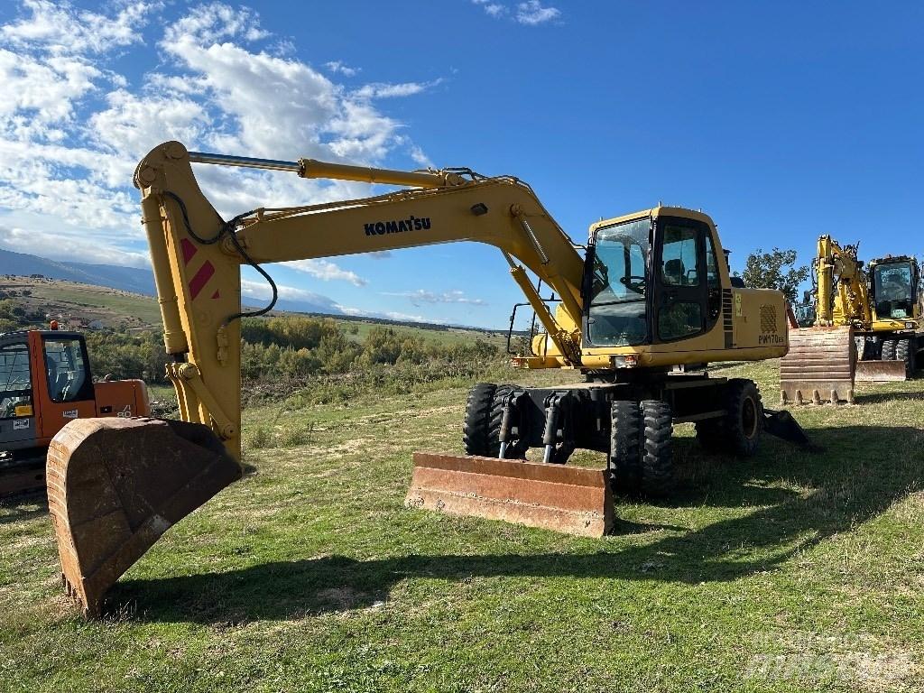 Komatsu PW 170-6  휠 굴삭기