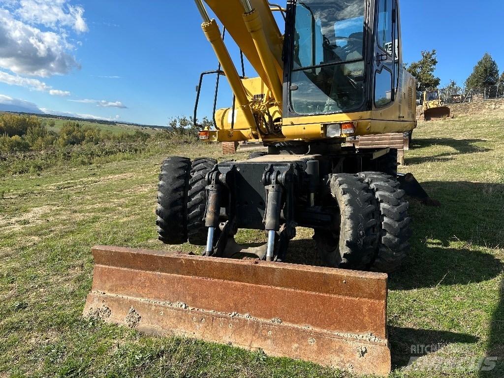 Komatsu PW 170-6  휠 굴삭기