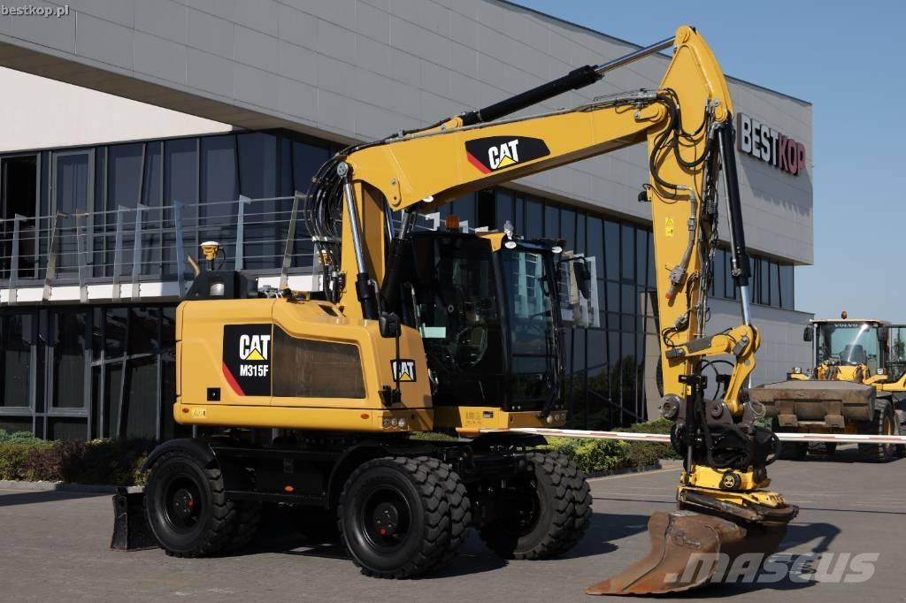 CAT M 315 F  휠 굴삭기