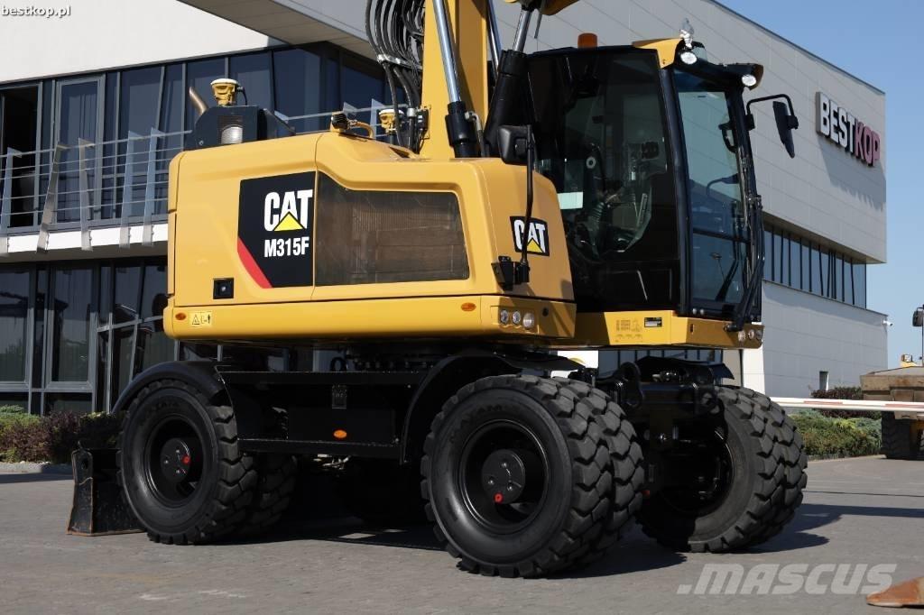 CAT M 315 F  휠 굴삭기