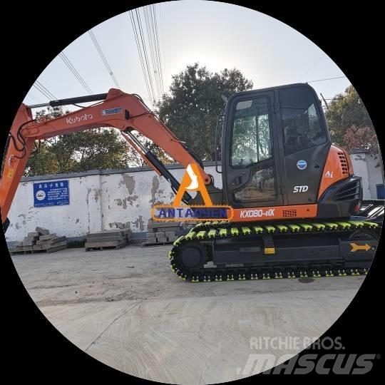 Kubota KX 080-4 중형굴삭기 7톤-28톤