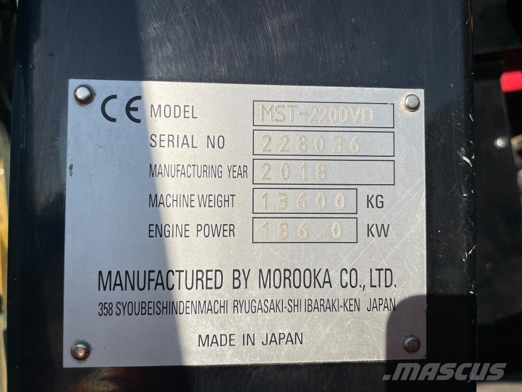 Morooka MST 2200 V D  궤도식 덤프