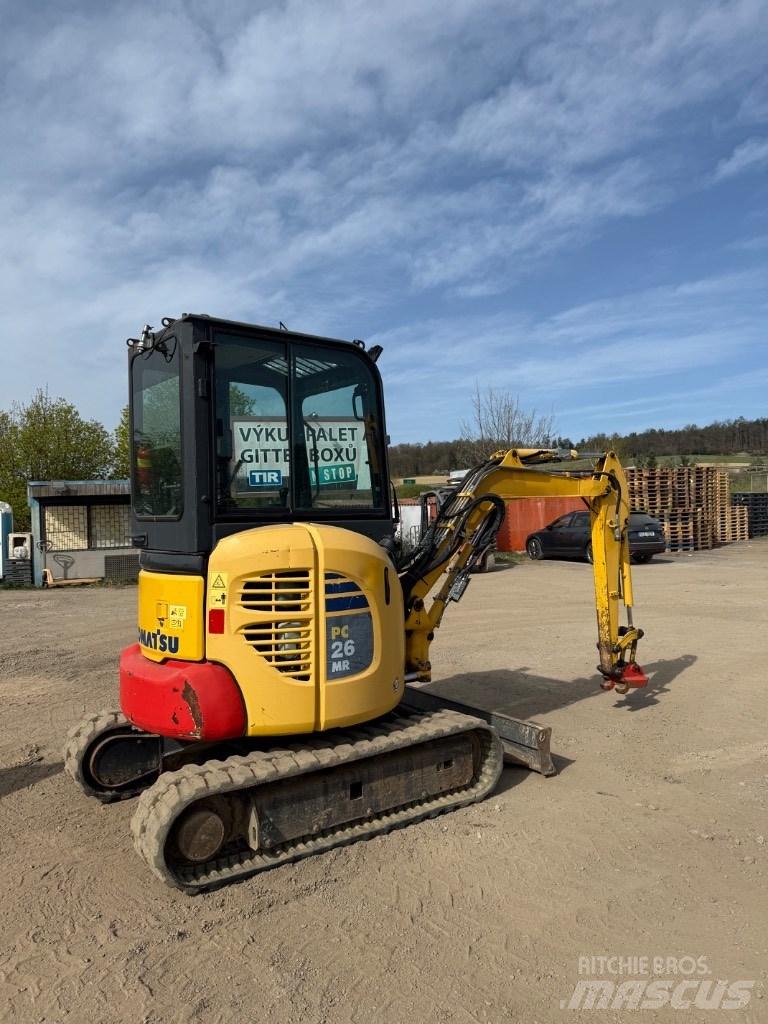 Komatsu PC 26 MR 소형 굴삭기 7톤 미만