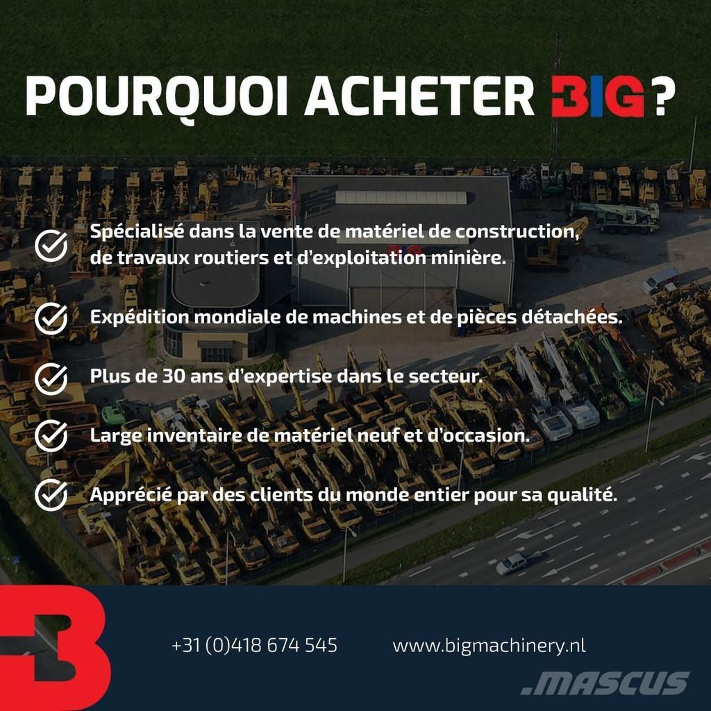 CAT CB114 트윈 드럼 롤러