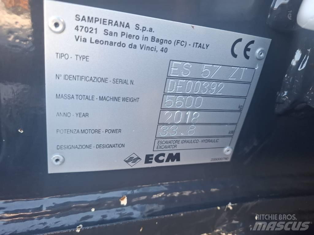ECM ES 57 ZT 소형 굴삭기 7톤 미만