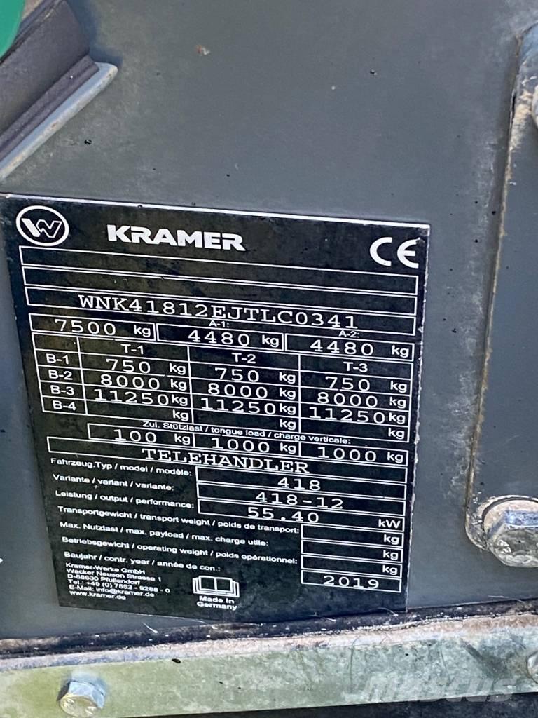 Kramer KT 276 농업용 텔레 핸들러
