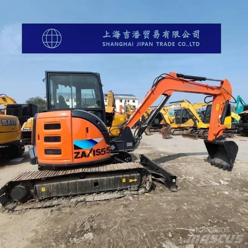 Hitachi ZX 55 소형 굴삭기 7톤 미만