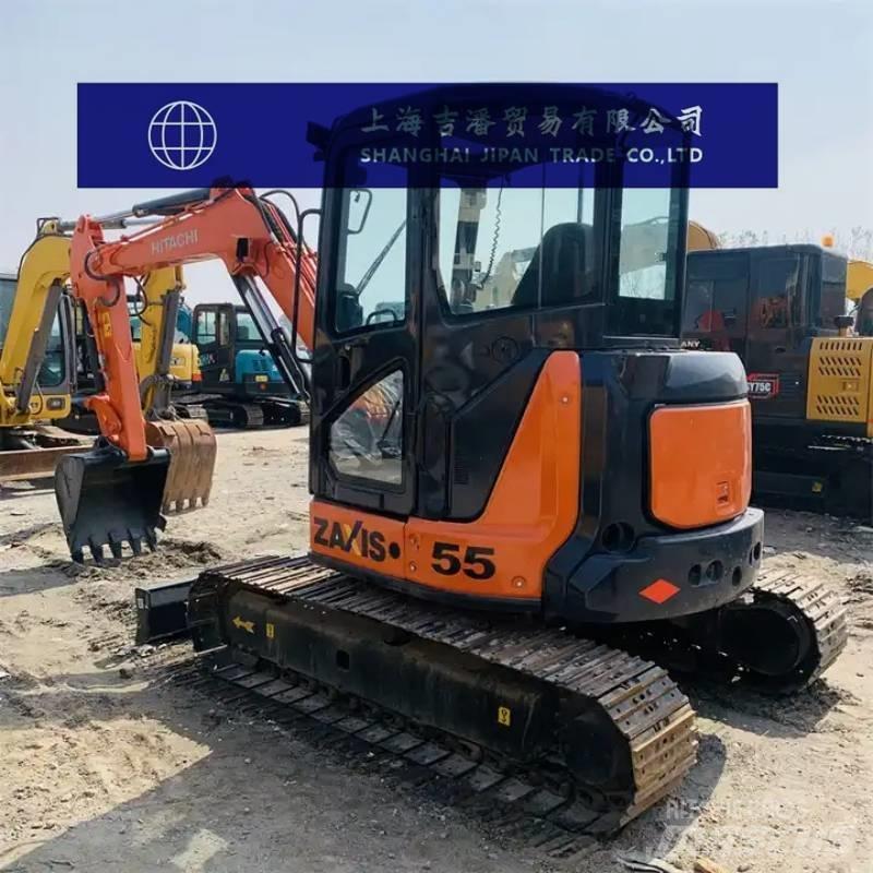 Hitachi ZX 55 소형 굴삭기 7톤 미만