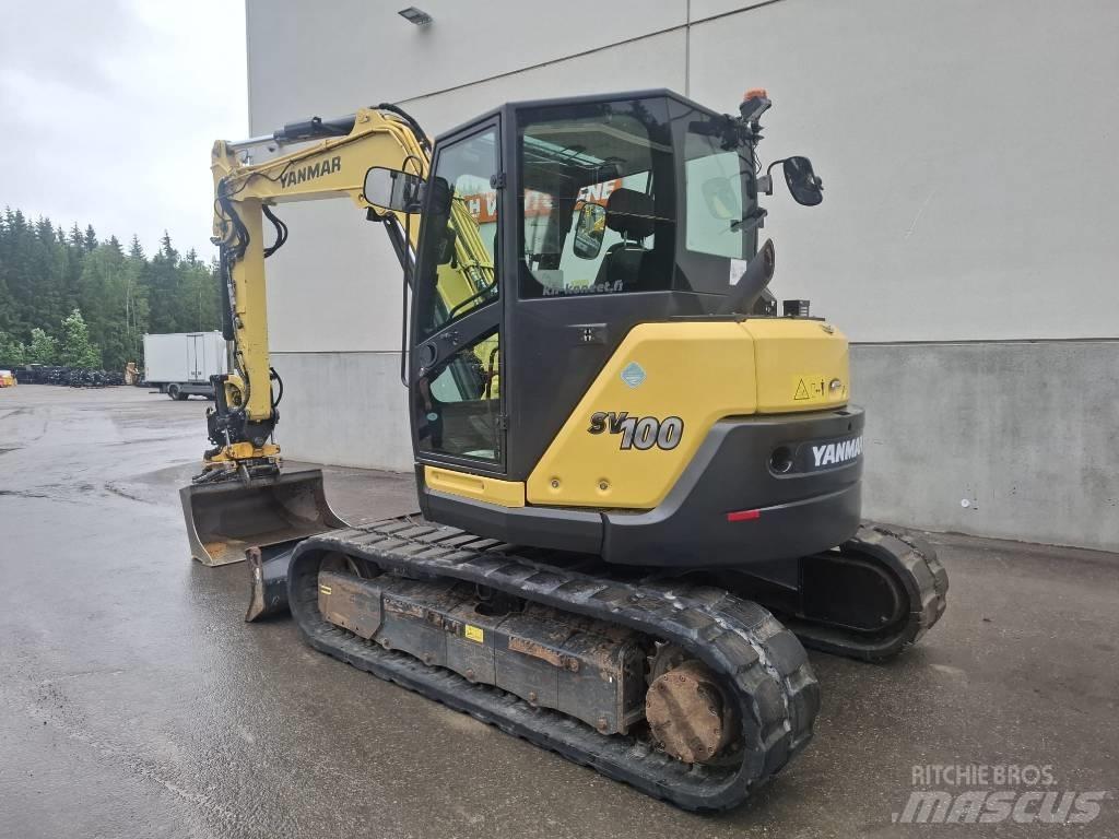 Yanmar SV 100-2A 중형굴삭기 7톤-28톤