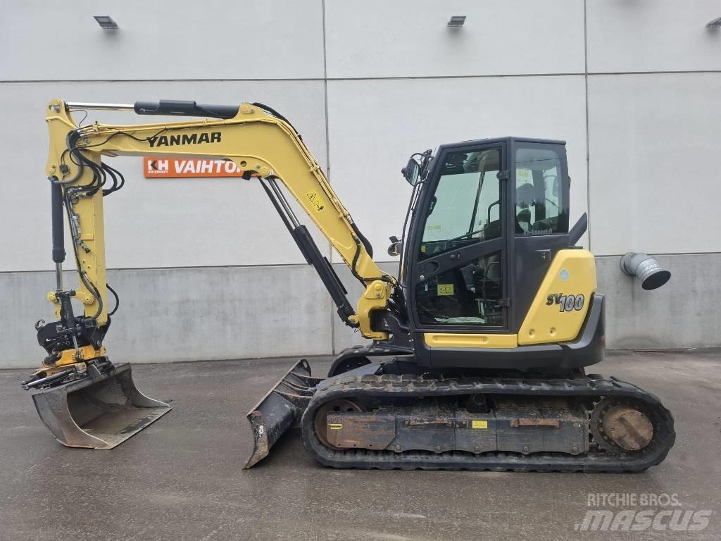 Yanmar SV 100-2A 중형굴삭기 7톤-28톤