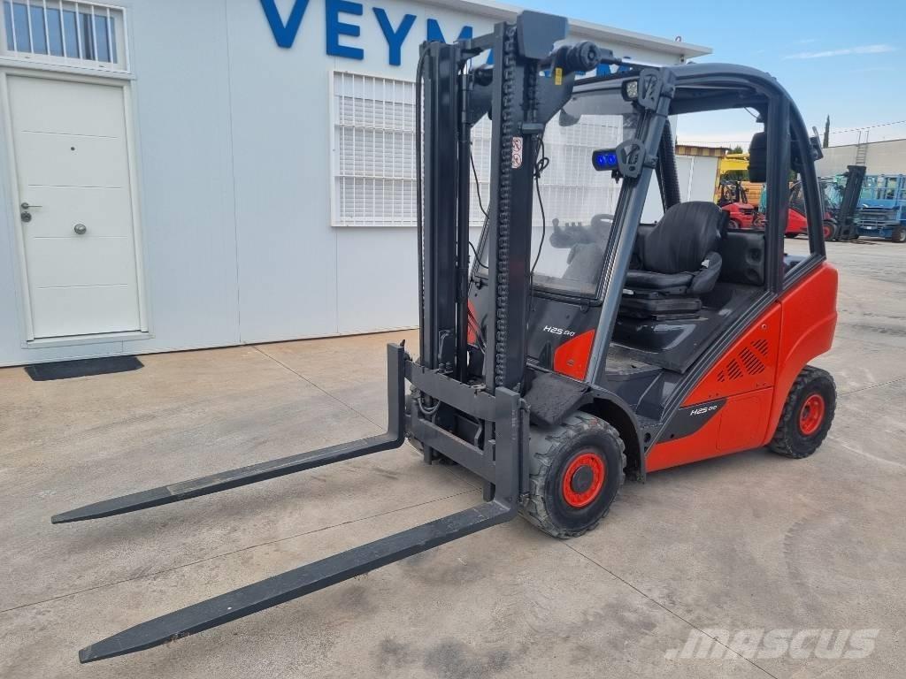 Linde H 25 D-02 디젤 지게차