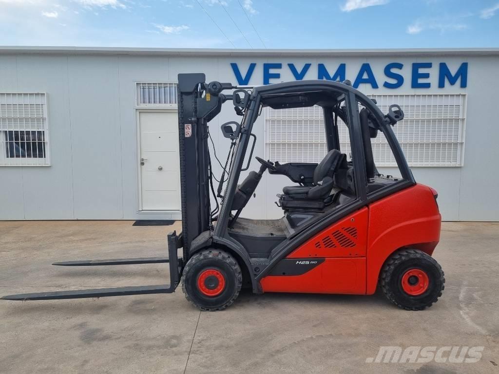 Linde H 25 D-02 디젤 지게차
