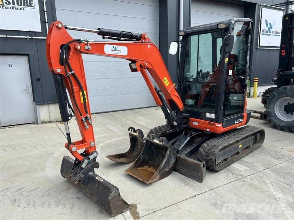 Kubota U27-4 (9691) 소형 굴삭기 7톤 미만
