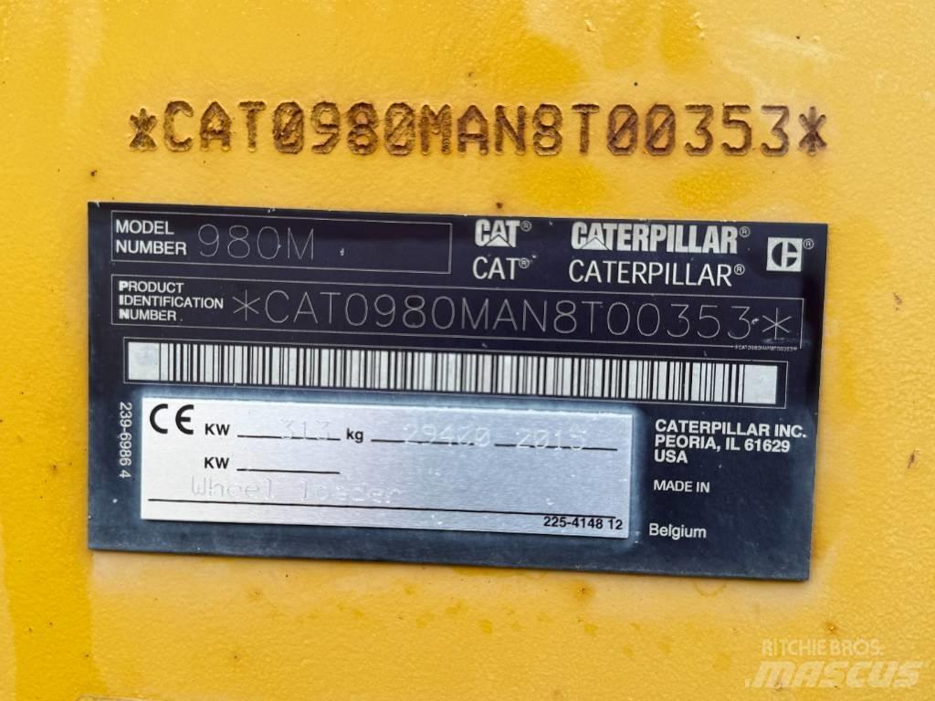 CAT 980 M  휠로우더