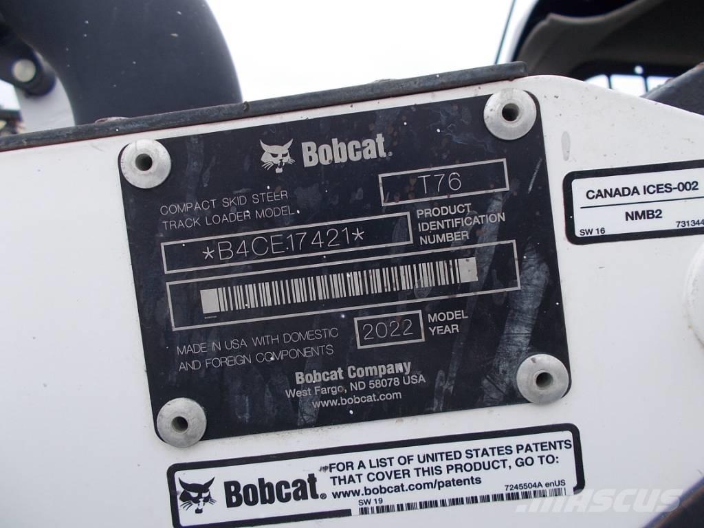 Bobcat T76  스키드로더