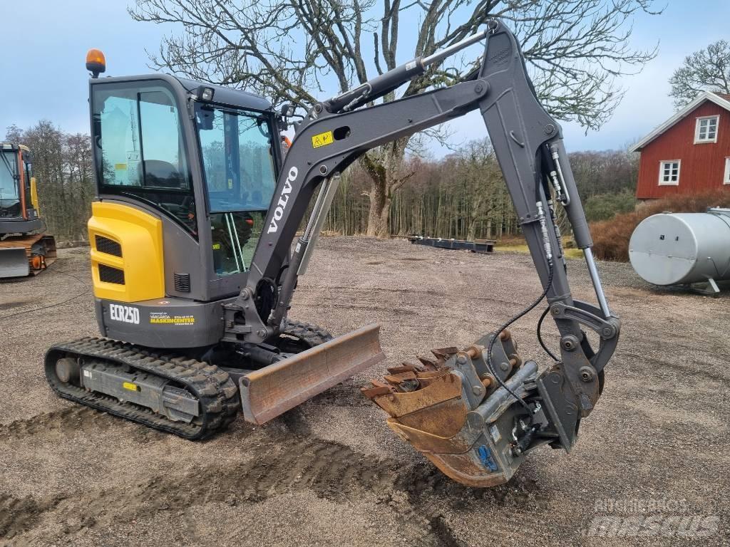 Volvo ECR25 D 소형 굴삭기 7톤 미만