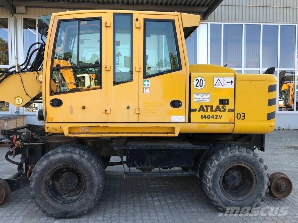 Atlas AB1404K  휠 굴삭기