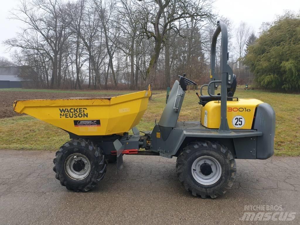 Wacker Neuson 3001 건설현장 덤프트럭