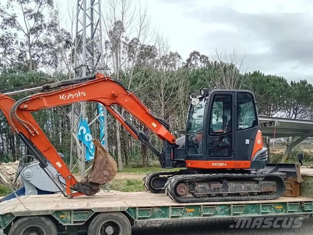 Kubota KX 080-4 중형굴삭기 7톤-28톤