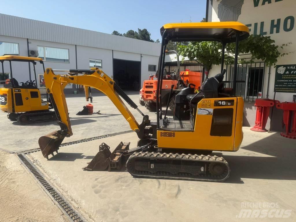 JCB 16 C-1, 740h 소형 굴삭기 7톤 미만