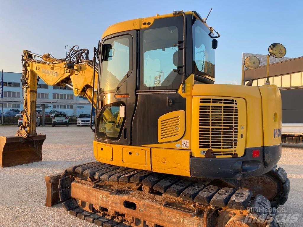 Komatsu PC118MR-8 중형굴삭기 7톤-28톤