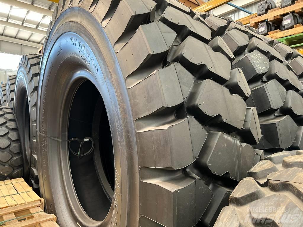 Bridgestone 27.00R49 타이어, 휠 및 림