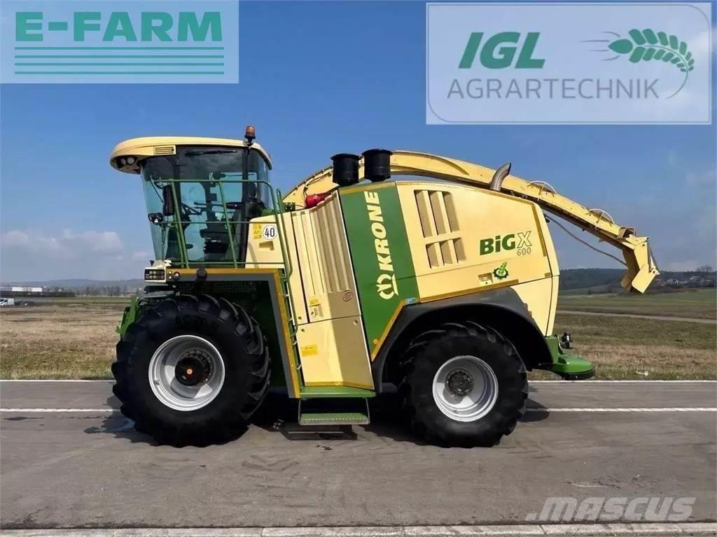 Krone big x 600 i 자동 초지기계