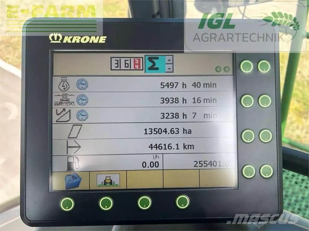 Krone big x 600 i 자동 초지기계