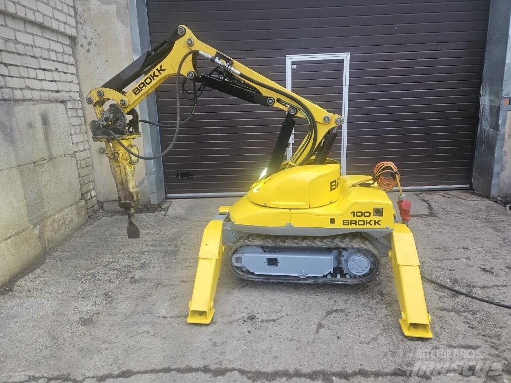 Brokk 100 파쇄용 굴삭기