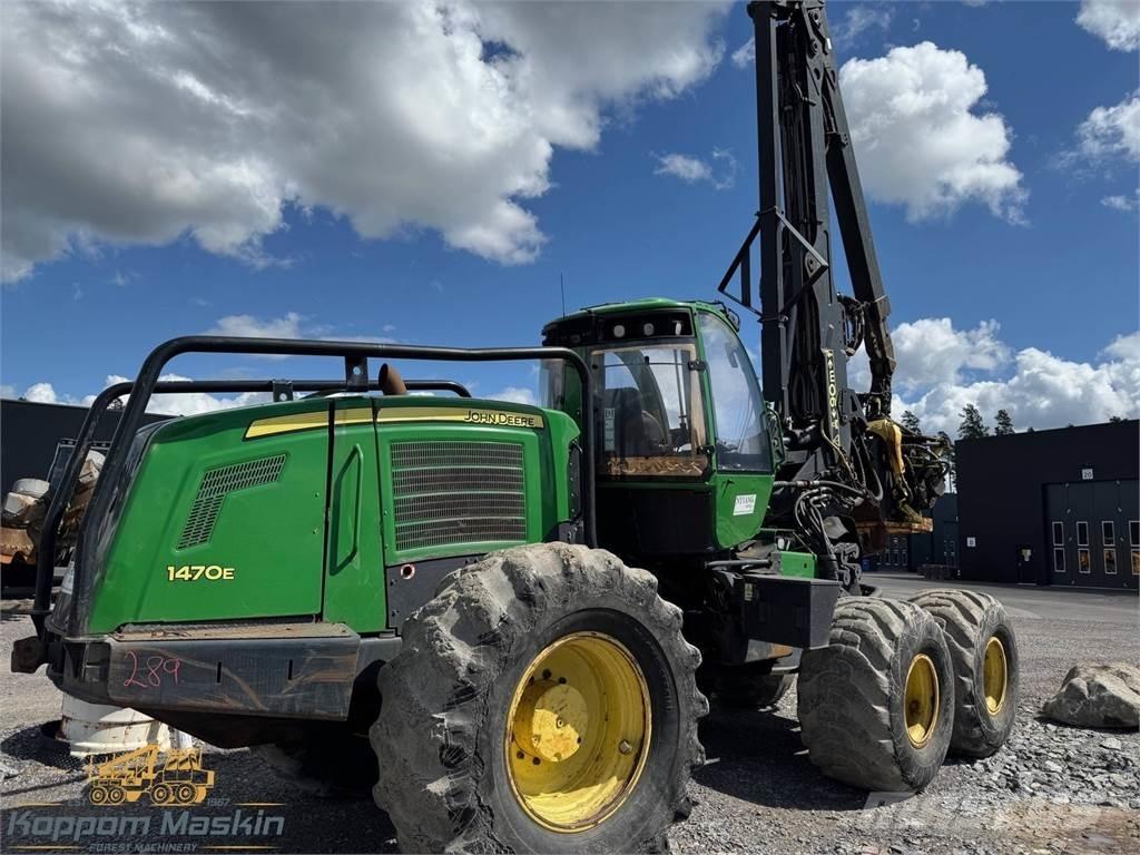 John Deere 1470E 원목 하베스터