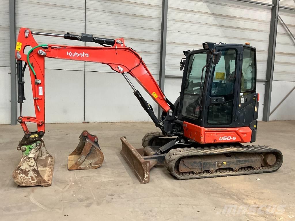 Kubota U 50-5 소형 굴삭기 7톤 미만