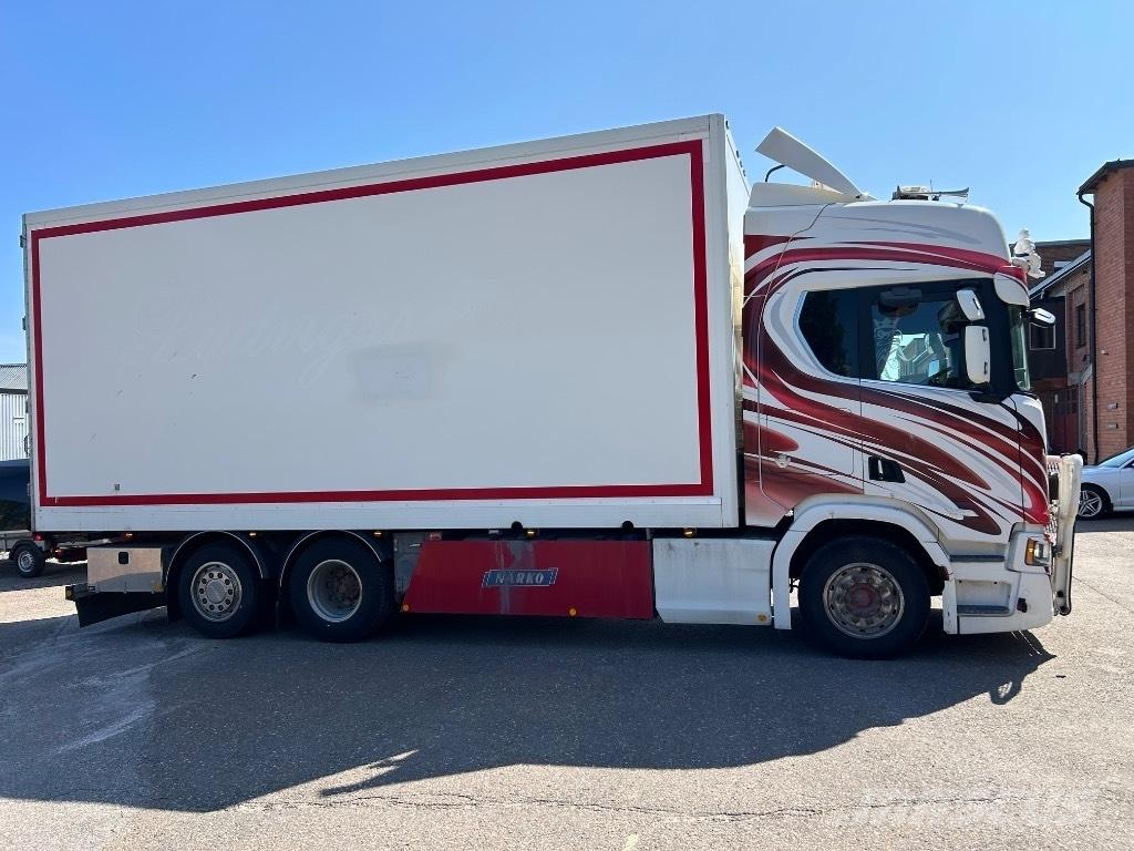 Scania R 650 6x2 탑차 트럭