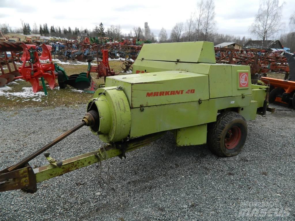 CLAAS Markant 40 각형 곤포기