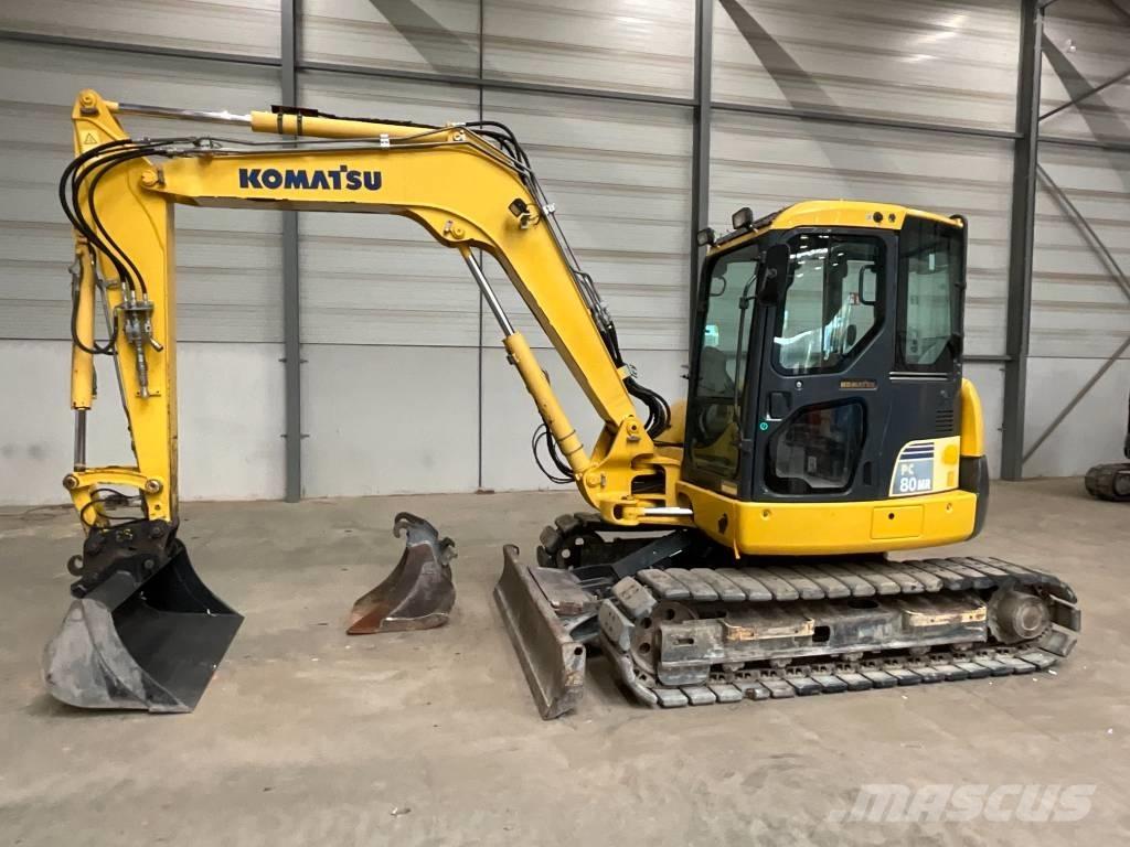 Komatsu PC 80 MR-3 중형굴삭기 7톤-28톤