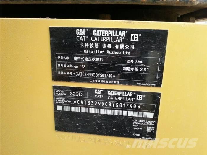 CAT 329 D 대형 굴삭기 29톤 이상