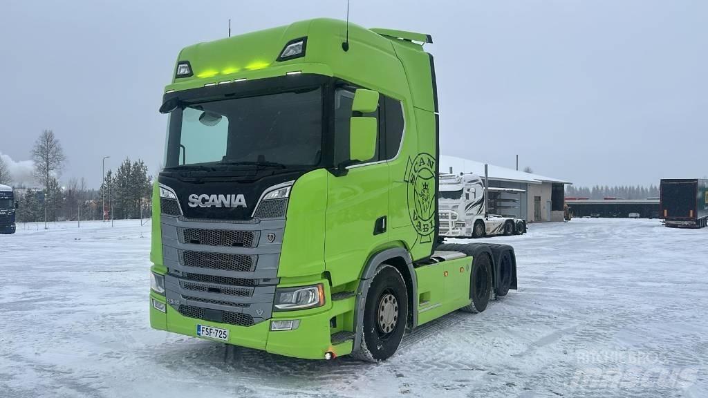 Scania R 580 트랙터 유닛