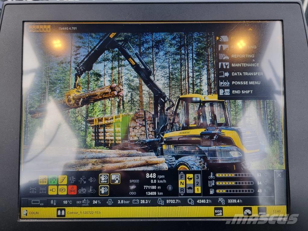 Ponsse Buffalo 8W 원목 포워더