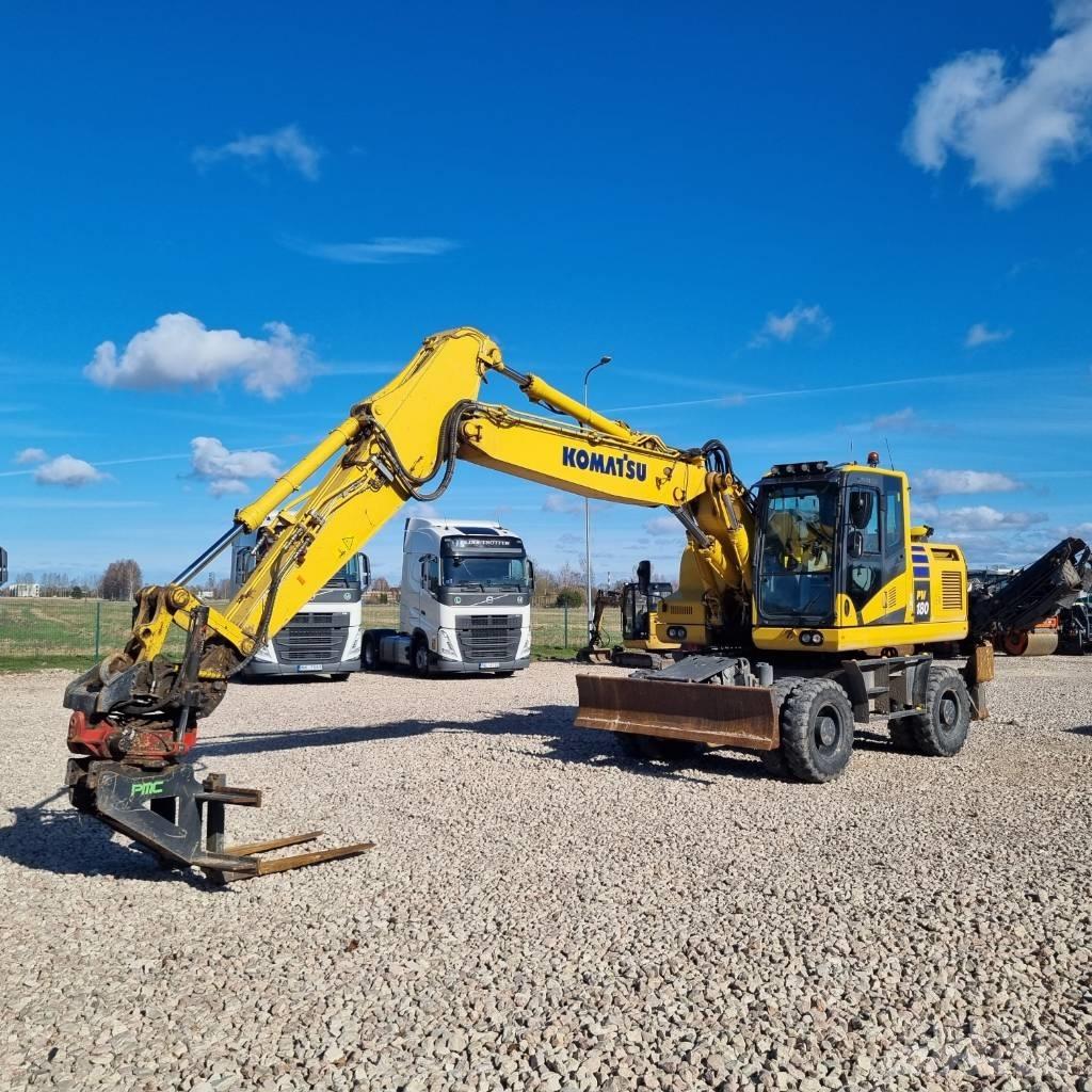 Komatsu PW180 - 11E0  휠 굴삭기