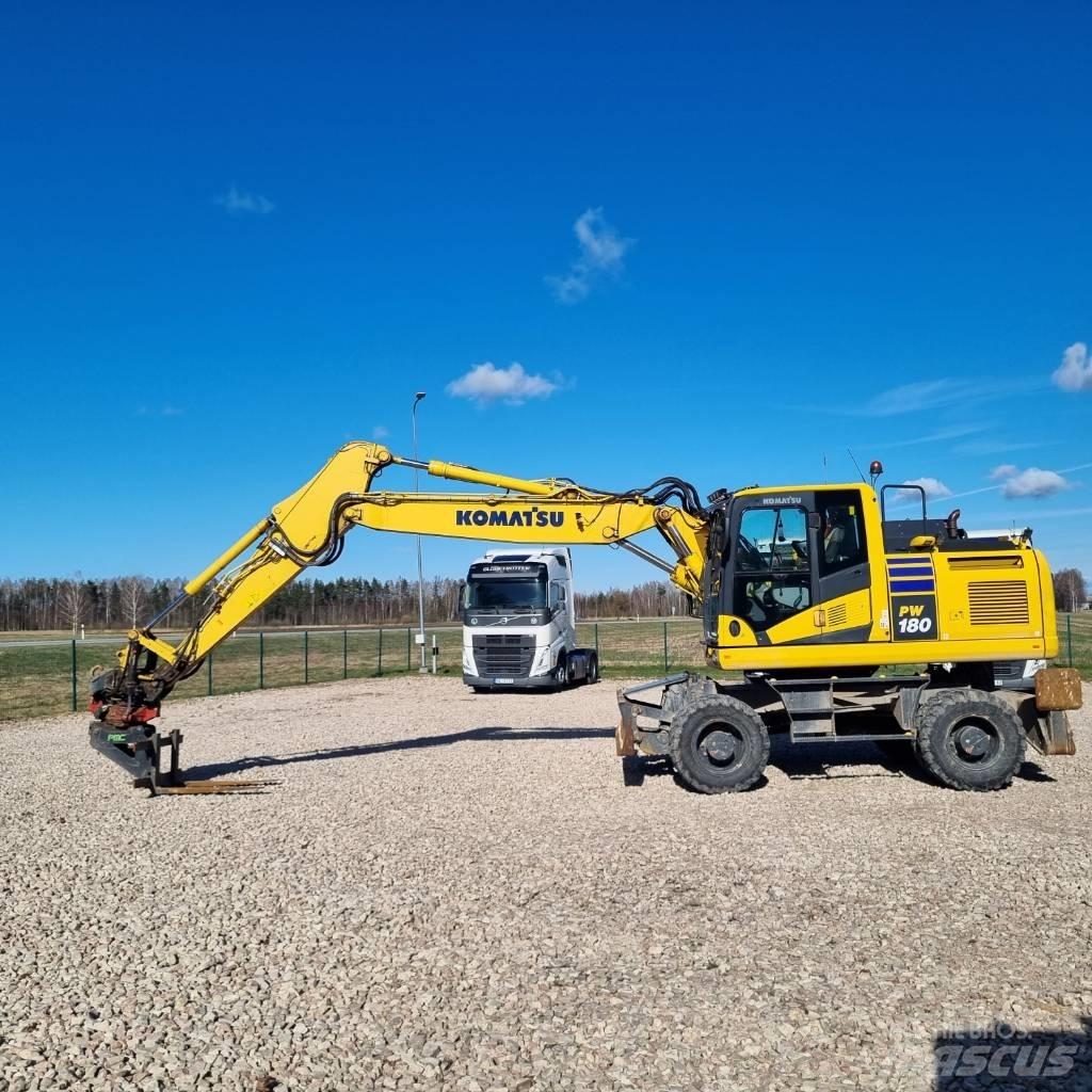 Komatsu PW180 - 11E0  휠 굴삭기