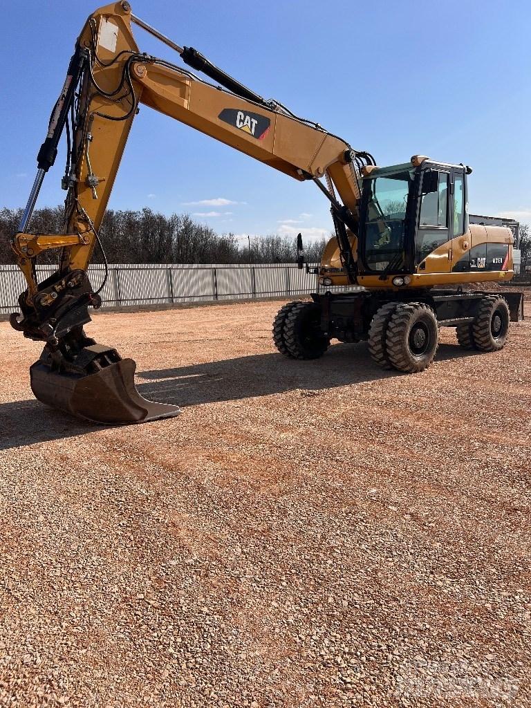 CAT 316D  휠 굴삭기