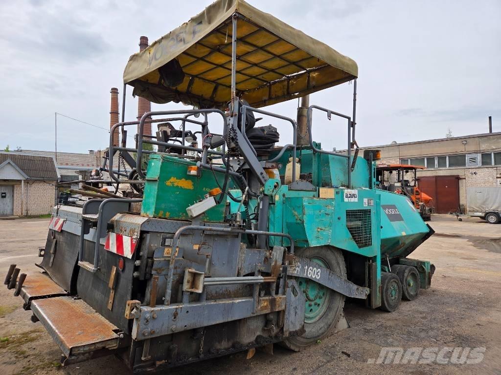 Vögele Super 1603 아스팔트 포장장비