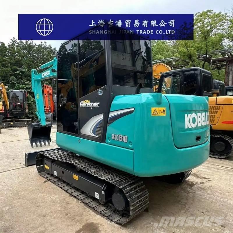 Kobelco sk60 소형 굴삭기 7톤 미만