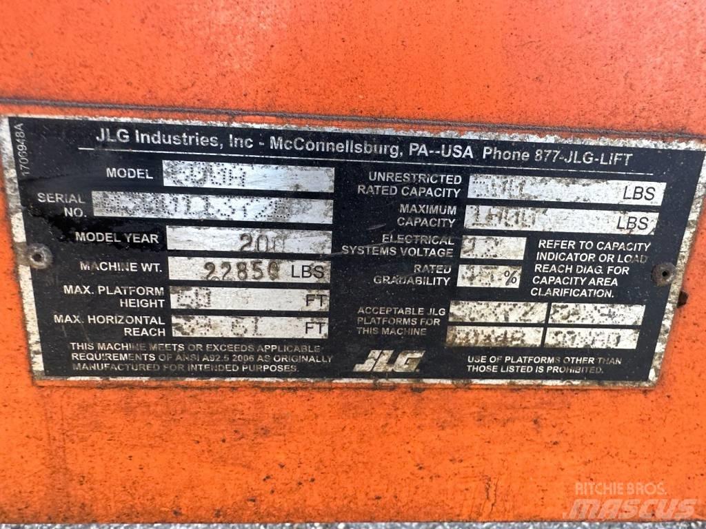 JLG 600A 관절형 전동이동 리프트