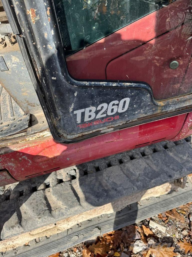 Takeuchi TB260 소형 굴삭기 7톤 미만