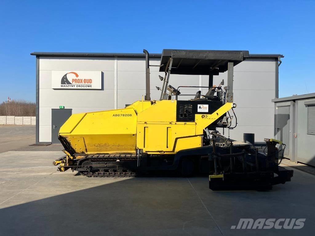 Volvo ABG 7820 아스팔트 포장장비