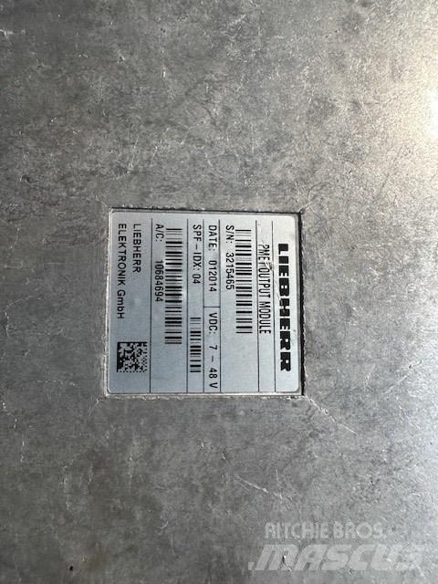 Liebherr L 580 일렉트로닉스